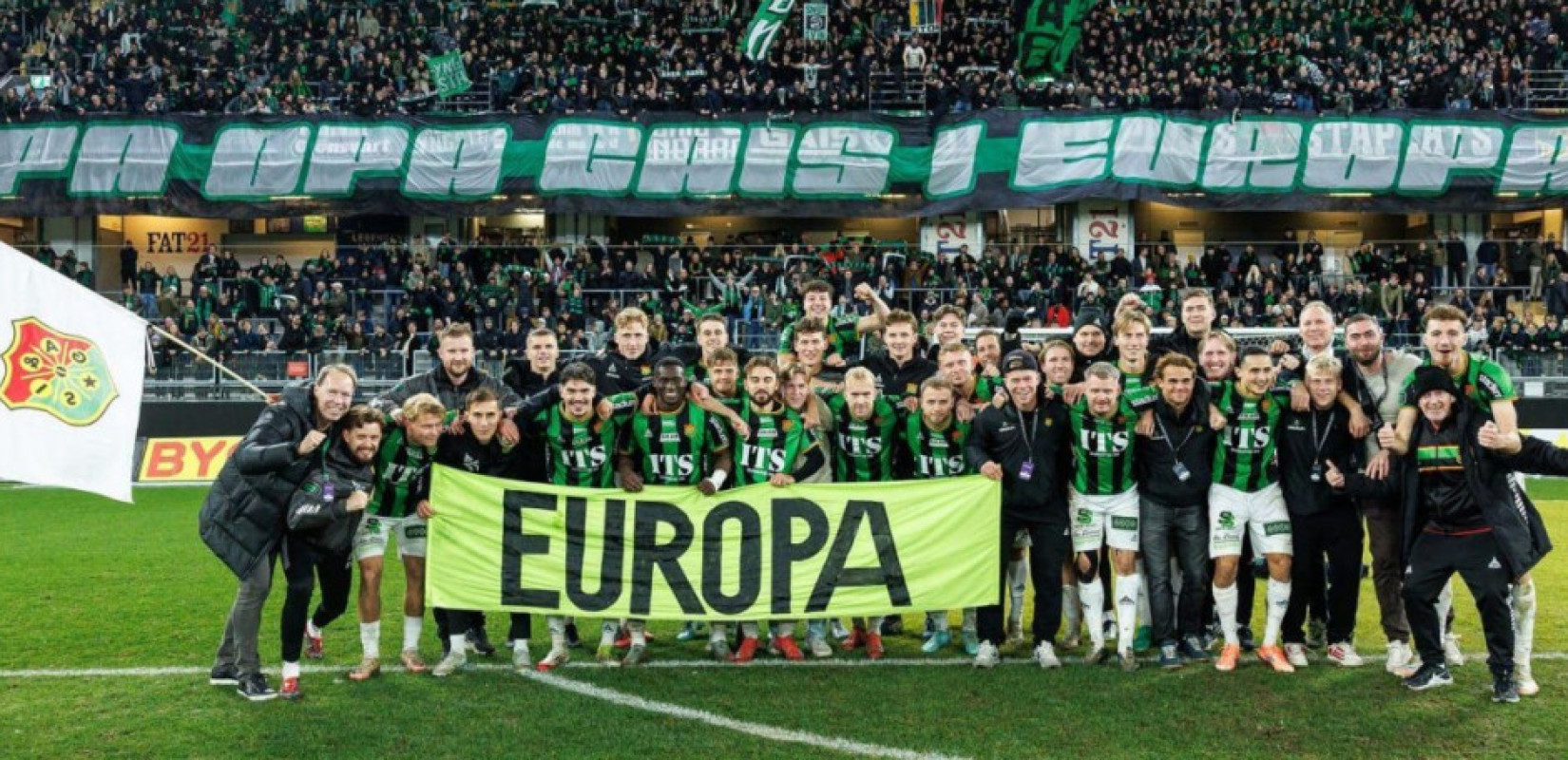 Ποδόσφαιρο: Σουηδική ομάδα βγήκε στην Ευρώπη μετά από 35 χρόνια και το γιόρτασε με Νότη Σφακιανάκη (βίντεο)