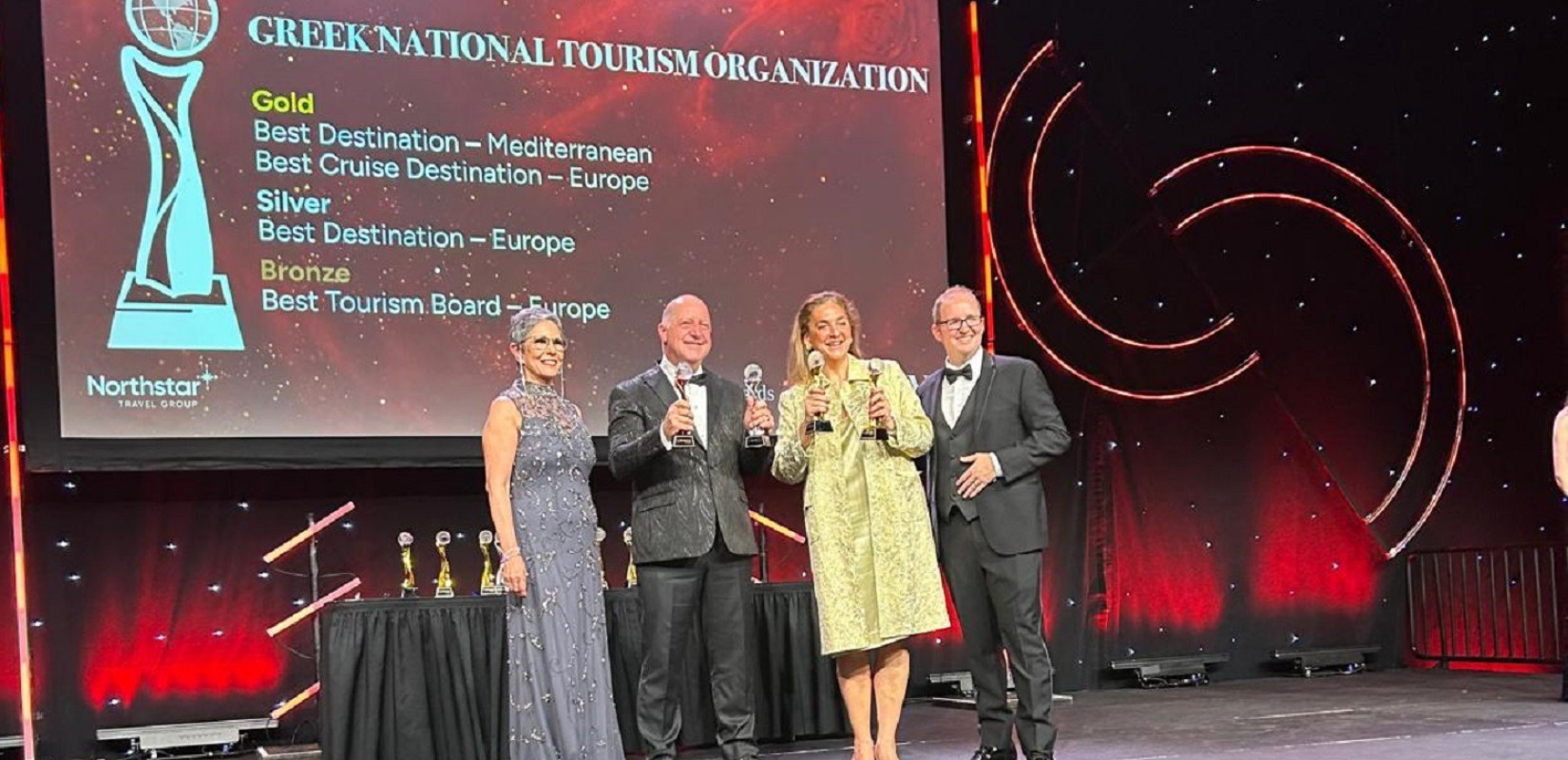 Δύο χρυσά και ένα αργυρό βραβείο για την Ελλάδα στα αμερικανικά τουριστικά «Travvy Awards 2025»