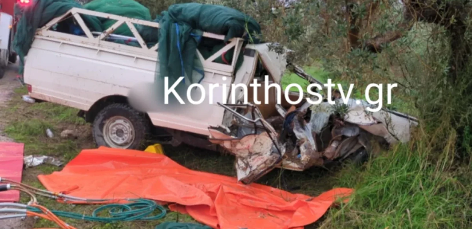 Κορινθία: Ένας νεκρός σε τροχαίο - Δείτε βίντεο και φωτογραφίες