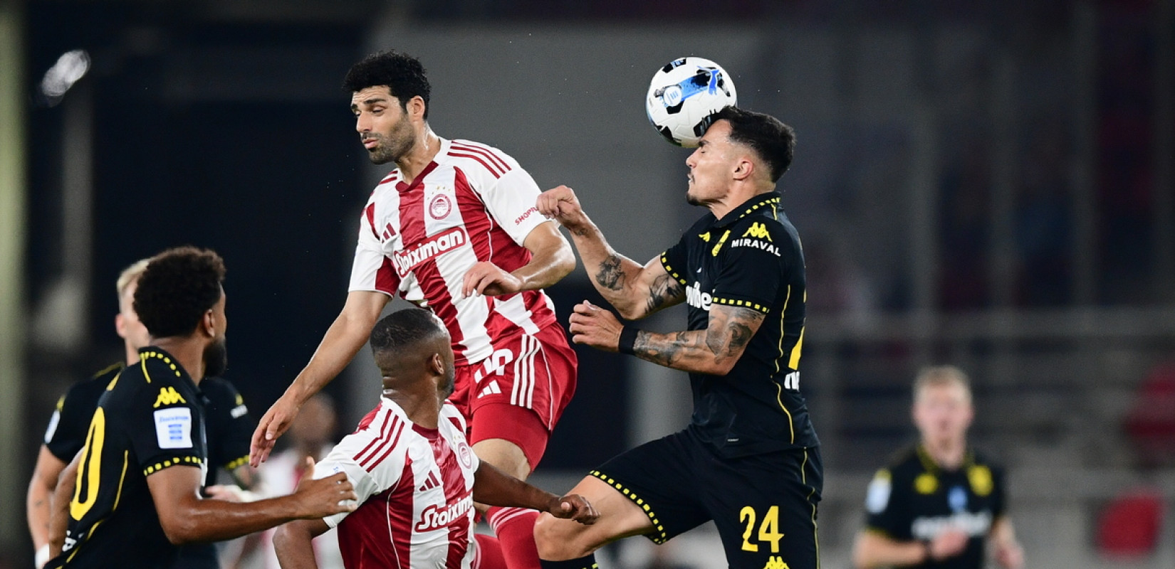 Ολυμπιακός - Άρης 2-1: Πάλεψαν οι κιτρινόμαυροι, όμως τα λάθη έκριναν το αποτέλεσμα