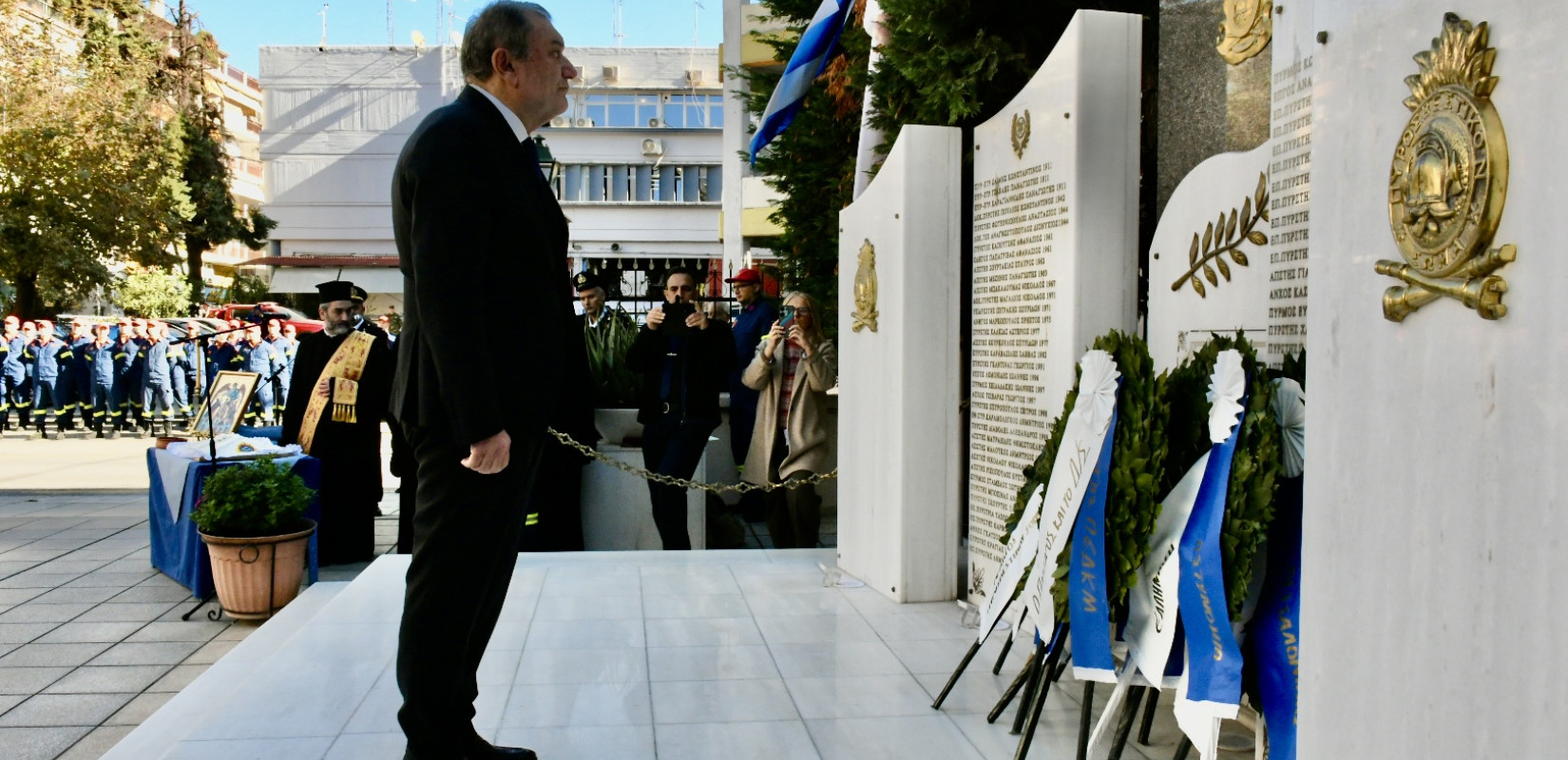 ΠΕΔΚΜ: Η Τοπική Αυτοδιοίκηση τίμησε την Ημέρα Μνήμης Πεσόντων Πυροσβεστών