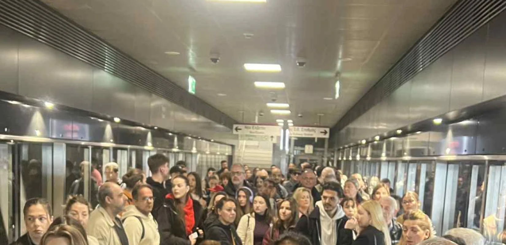Μετρό Θεσσαλονίκης: Νέα ταλαιπωρία για εκατοντάδες επιβάτες