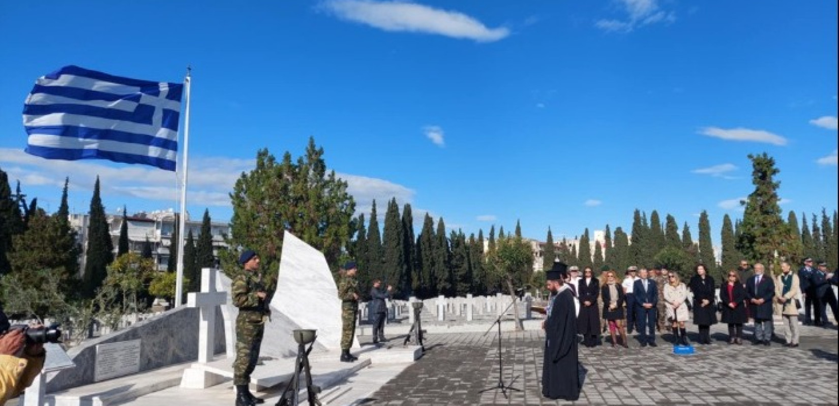 Θεσσαλονίκη: 107 χρόνια από τη λήξη του Α' Παγκοσμίου Πολέμου – Κατάθεση στεφάνων στα Συμμαχικά Κοιμητήρια