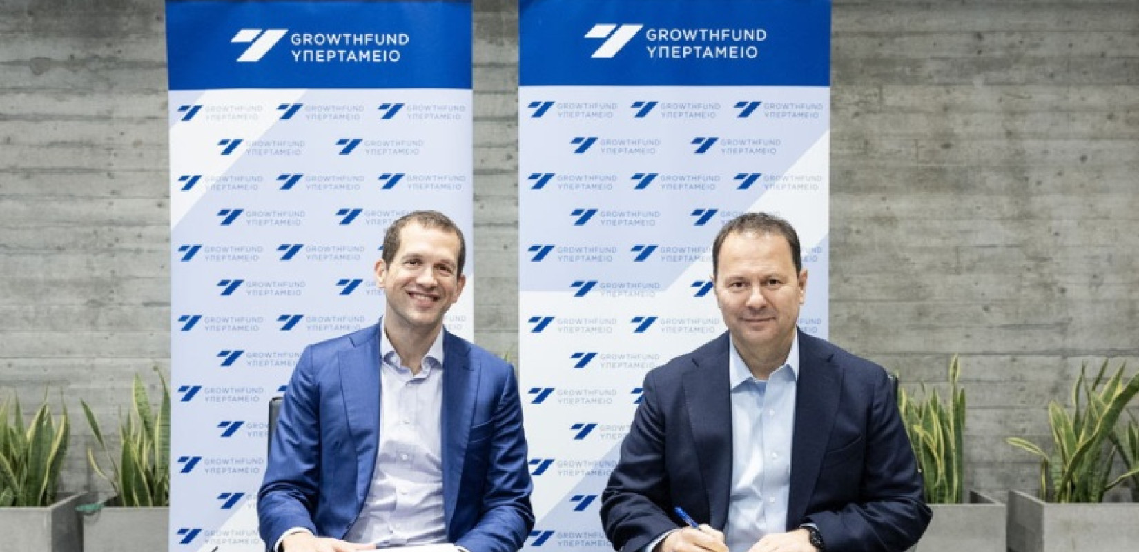 Λάμπης Παχυγιαννάκης, Ανώτερος Διευθυντής Εξαγορών & Επενδύσεων της «Σάνη Μονοπρόσωπη Ανώνυμος Εταιρεία Αναπτύξεως και Τουρισμού» και Παναγιώτης Σταμπουλίδης, Αναπληρωτής Διευθύνων Σύμβουλος του Υπερταμείου