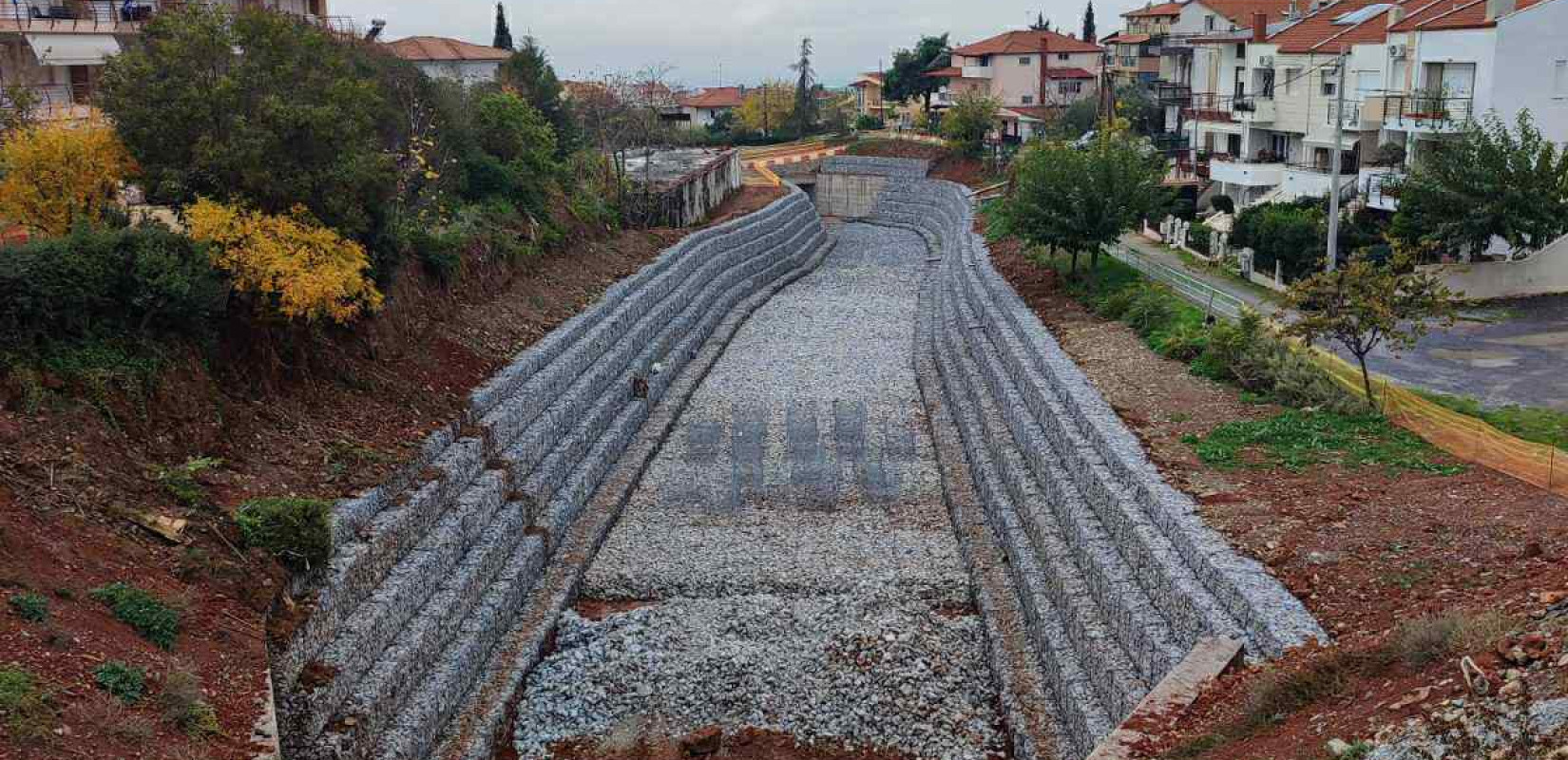 Παραδίδεται το καλοκαίρι 2026 το έργο της αντιπλημμυρικής θωράκισης του ρέματος Θέρμης-Τριαδίου