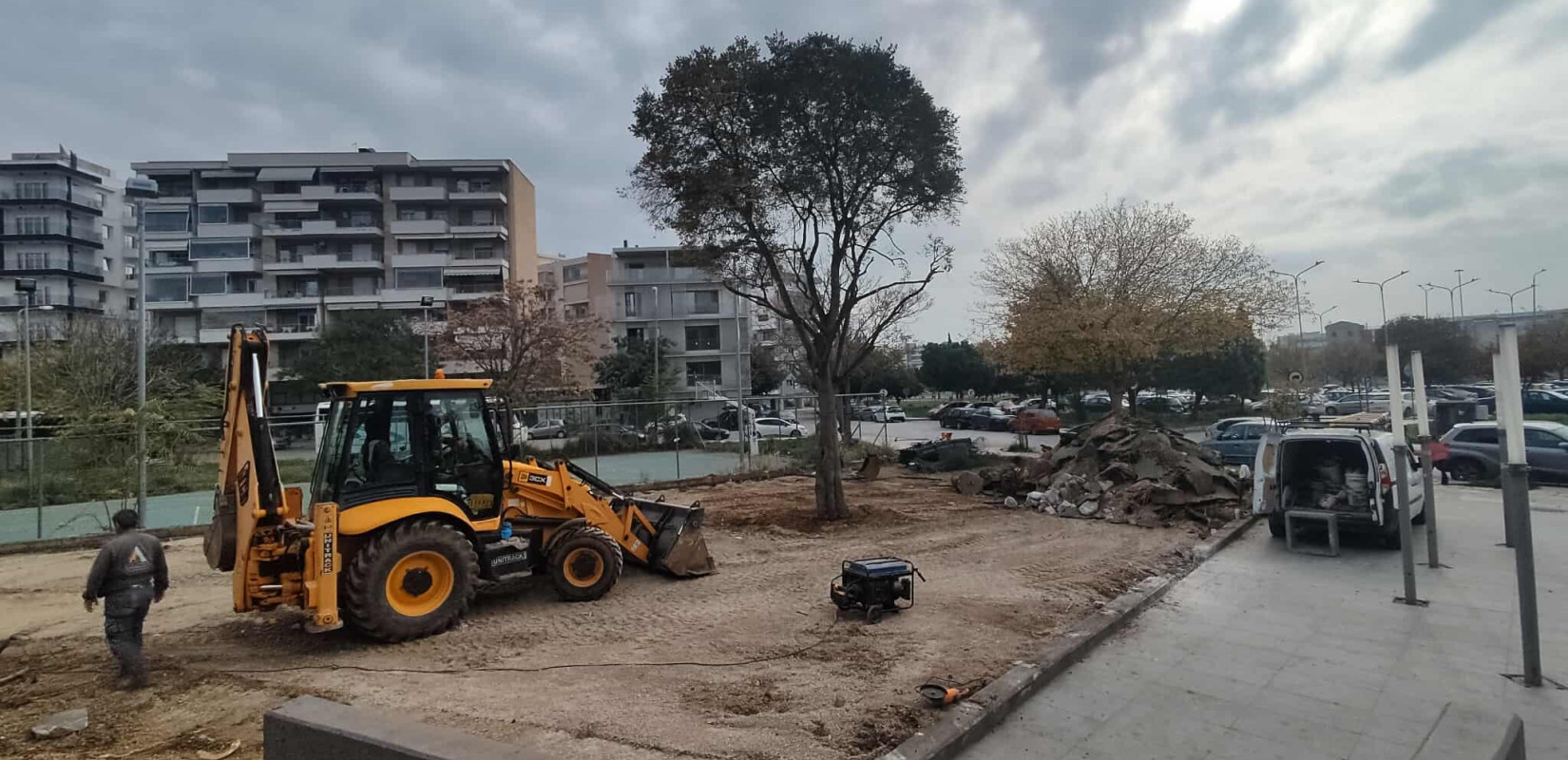 Θεσσαλονίκη: Ξεκίνησαν οι εργασίες για τη νέα παιδική χαρά στο One Salonica