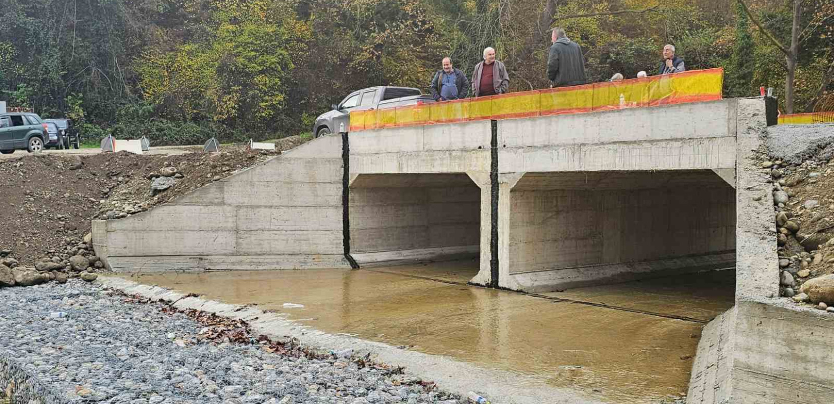 Κατερίνη: Νέα γέφυρα στη Λαγοράχη - Αποκαθιστά την πρόσβαση των αγροτών στις καλλιέργειές τους