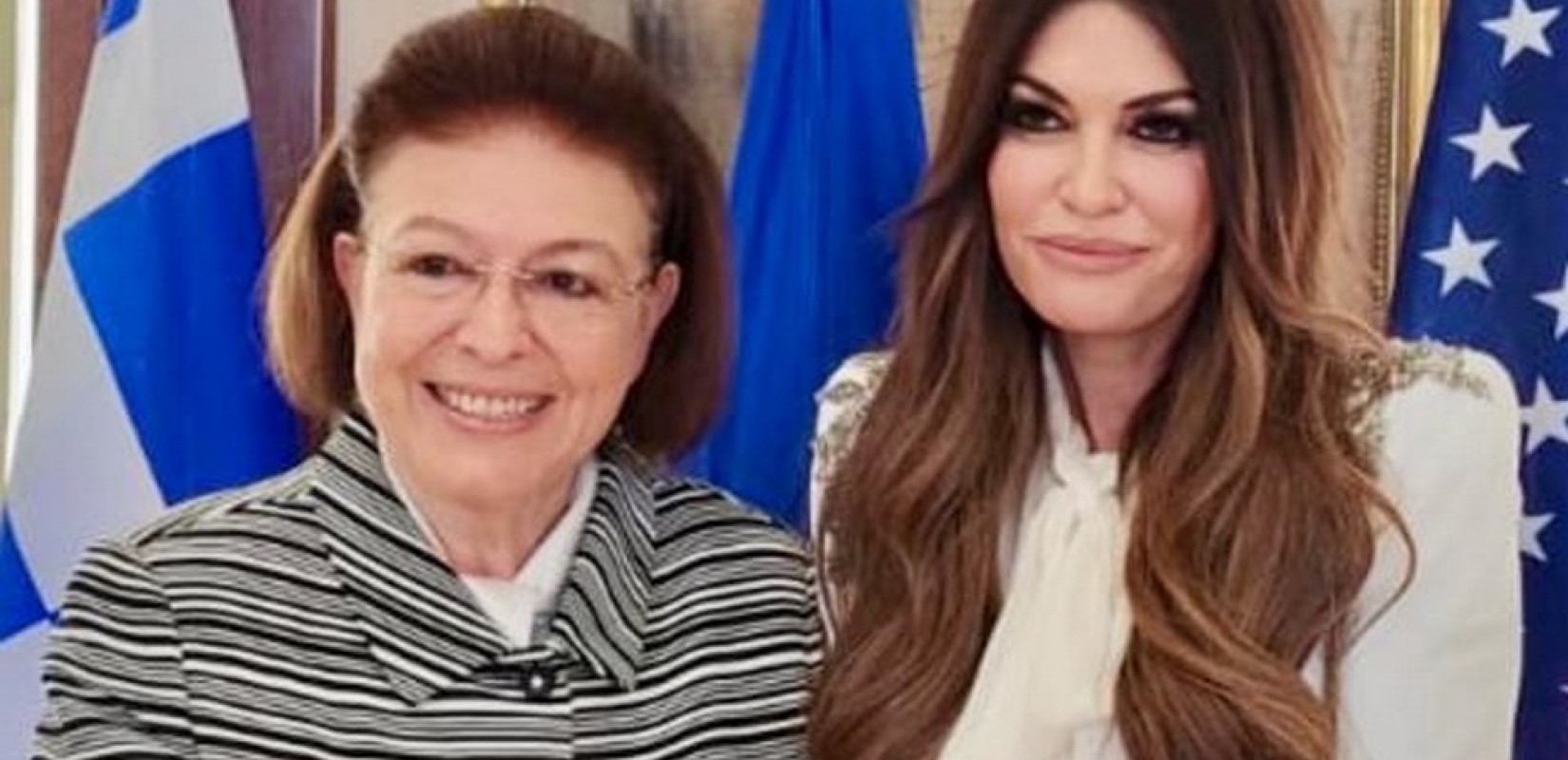 Συνάντηση της Λίνας Μενδώνη με την πρέσβη των ΗΠΑ, Κίμπερλι Γκίλφοϊλ