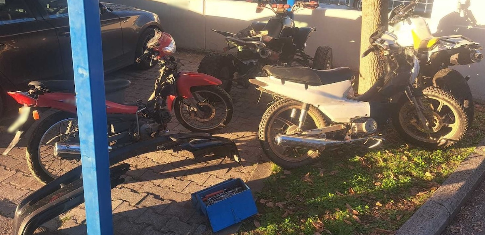 Τρία άτομα συνελήφθησαν για κλοπές μοτοσικλετών σε Κιλκίς και Σέρρες