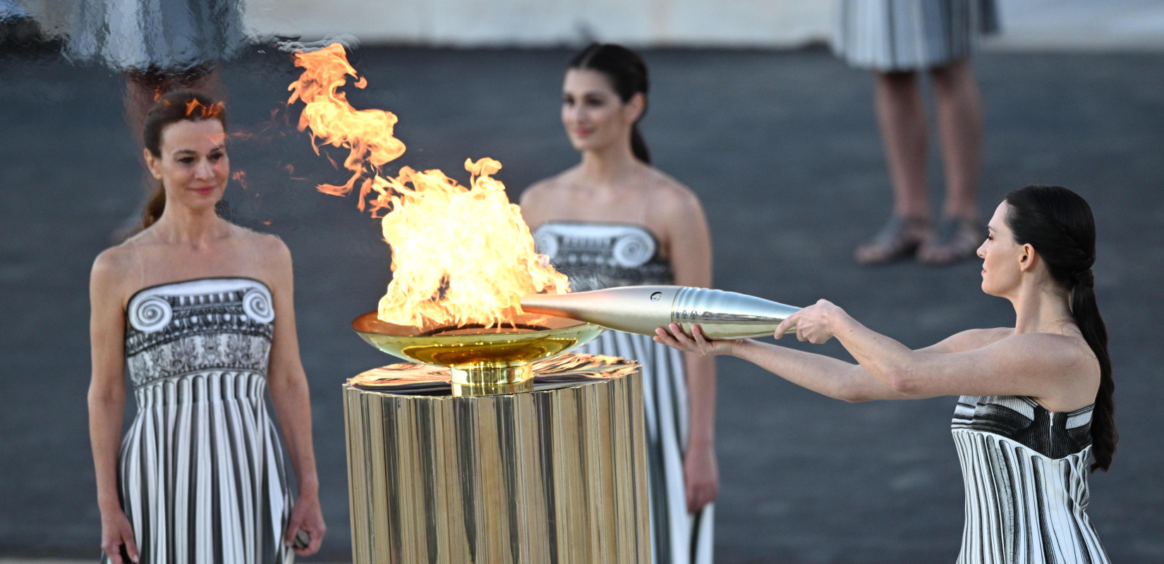 Aλλαζει χώρο η τελετή αφής της Ολυμπιακής φλόγας εξαιτίας δυσμενών καιρικών συνθηκών