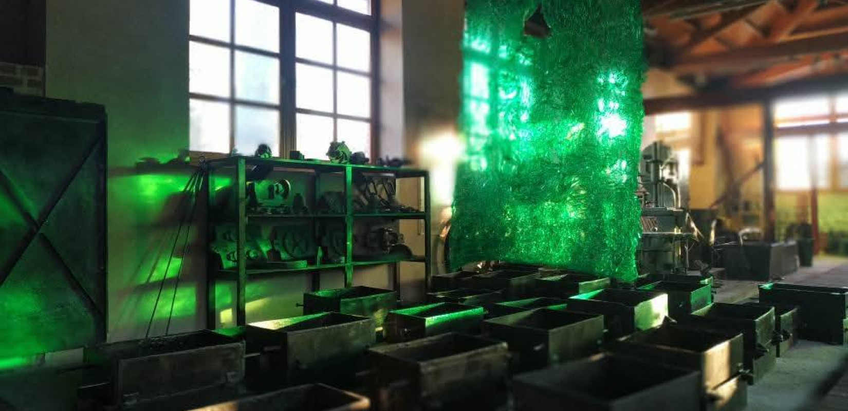 Θεσσαλονίκη: Σε κατάσταση... «in situ» ο πολυχώρος πολιτισμού Ισλαχανέ για την έκθεση της Ναταλίας Καραγιάννη