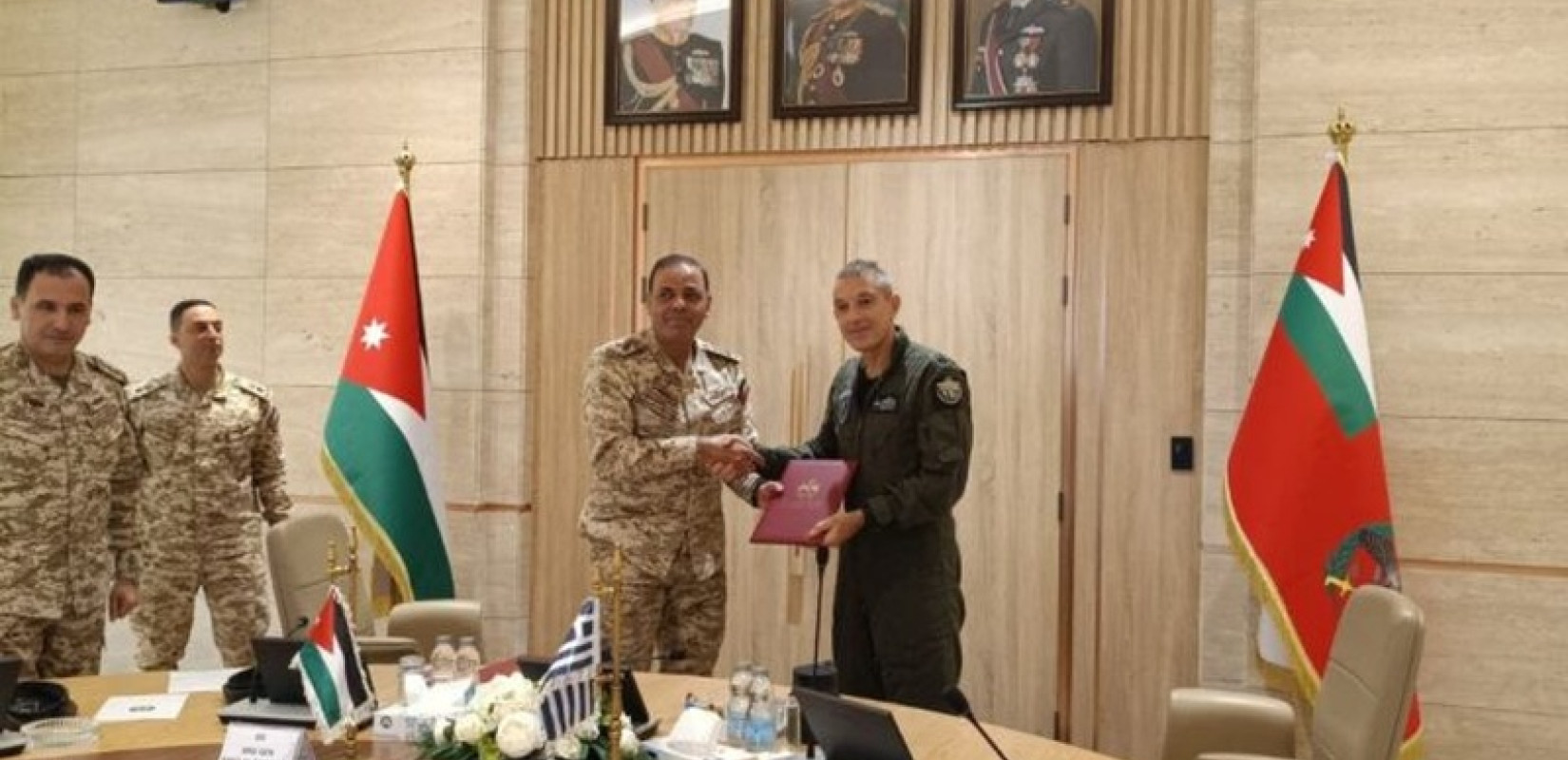 Υπεγράφη το Πρόγραμμα Στρατιωτικής Συνεργασίας Ελλάδας-Ιορδανίας για το 2026