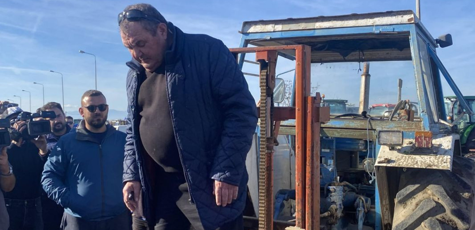 Για δύο κακουργήματα ελέγχεται από τον εισαγγελέα ο αγροτοσυνδικαλιστής Κώστας Ανεστίδης