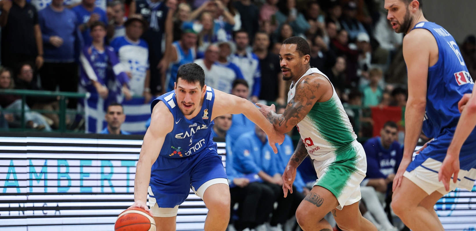 Προκριματικά Μουντομπάσκετ: Δύο στα δύο η Εθνική με διπλό στην Πορτογαλία (βίντεο)