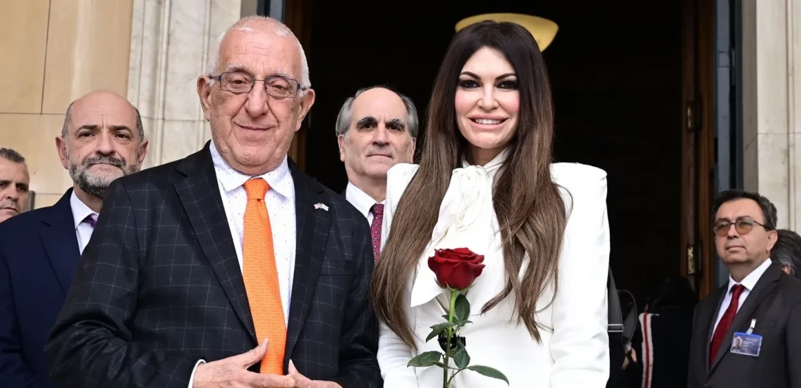 Στη Βουλή η Κίμπερλι Γκιλφόιλ: Συνάντηση με τον Νικήτα Κακλαμάνη