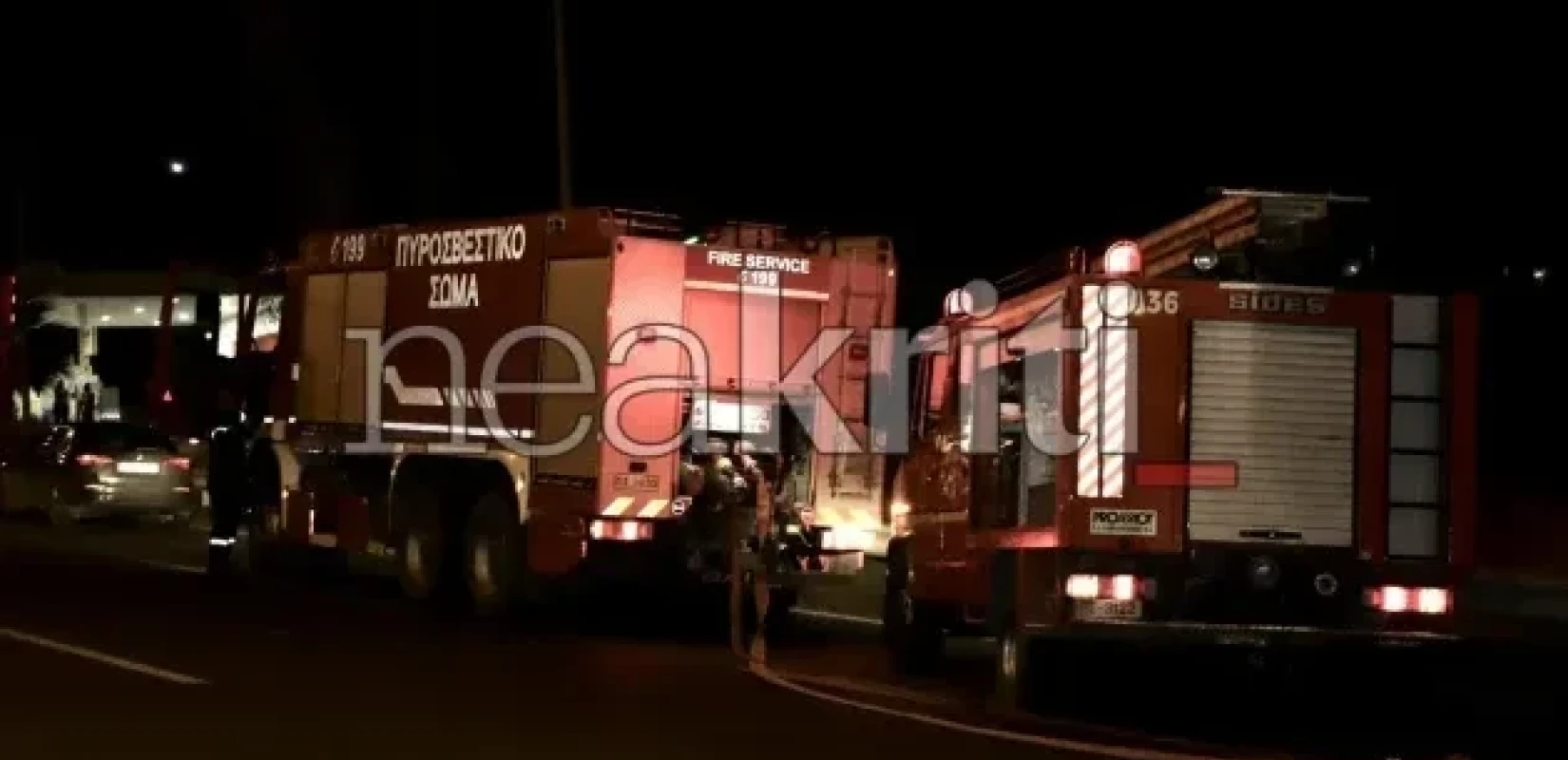 Ηράκλειο: Νταλίκα τυλίχθηκε στις φλόγες στον ΒΟΑΚ – Μεγάλη κινητοποίηση της Πυροσβεστικής