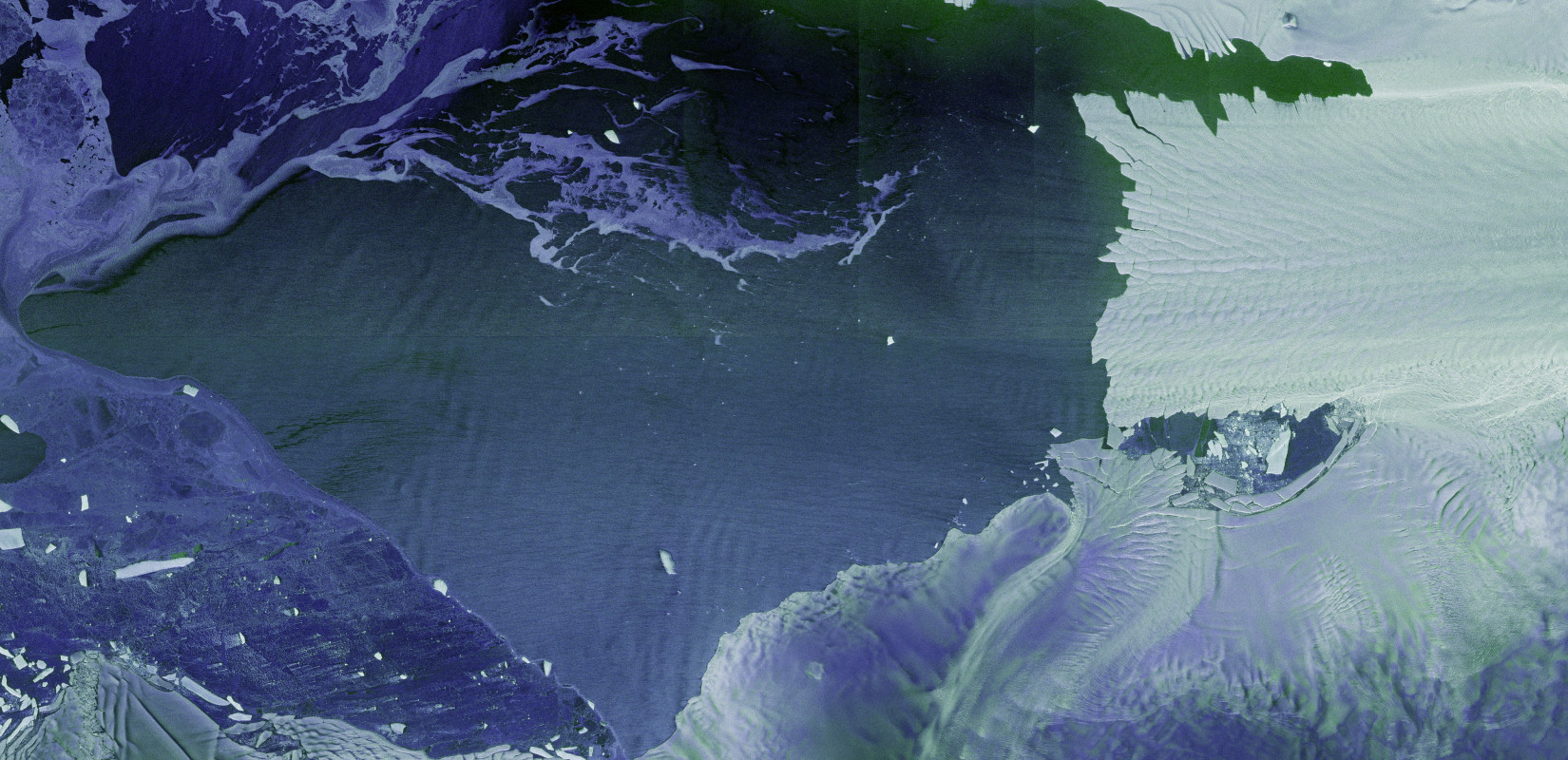 Ο δορυφόρος Copernicus Sentinel-1D στέλνει τις πρώτες εικόνες υψηλής ανάλυσης από τους παγετώνες και την Γη του Πυρός