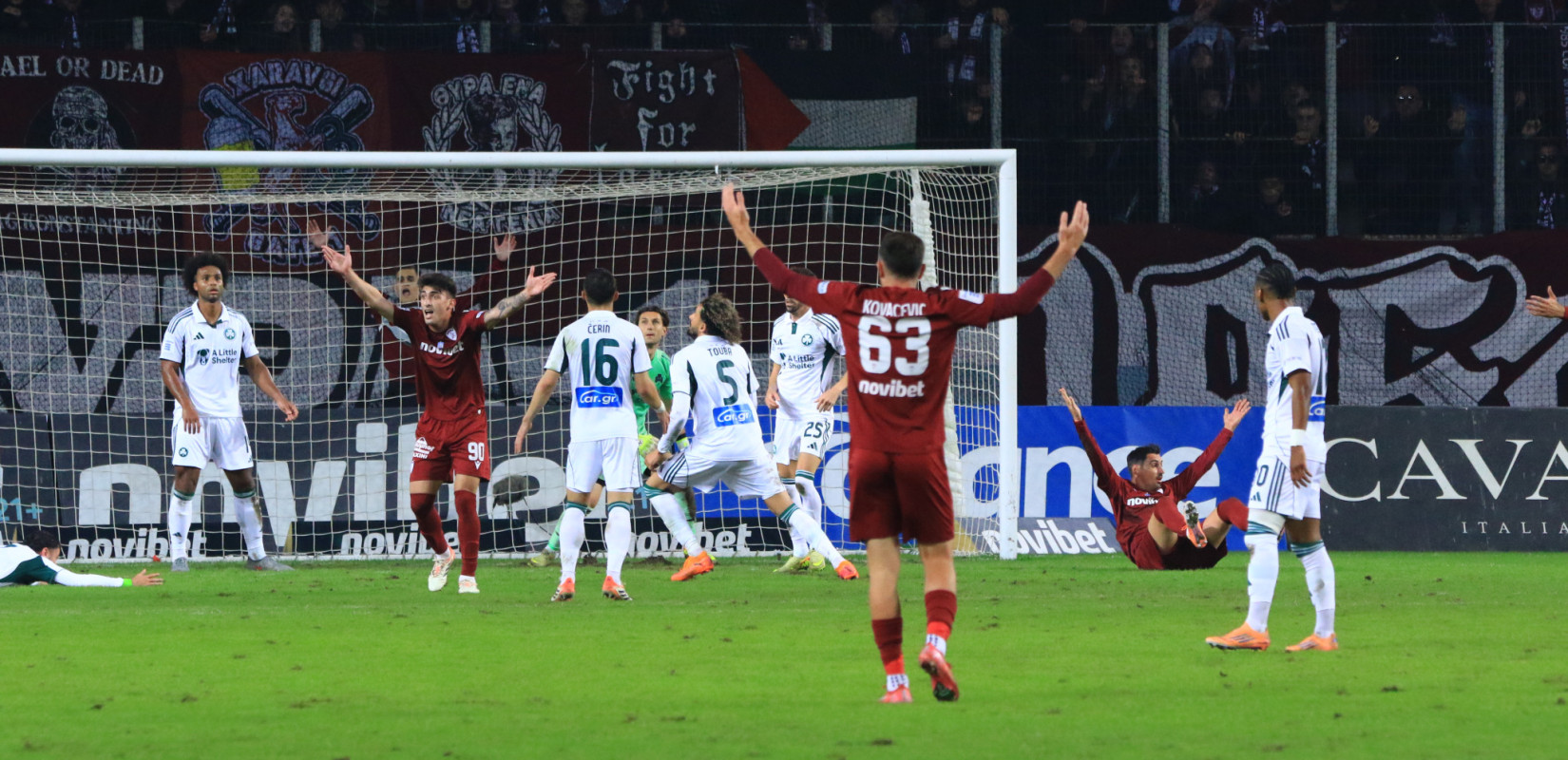 Super League: Γκέλα του Παναθηναϊκού στη Λάρισα, βαθμό ο Λεβαδειακός στην Τρίπολη