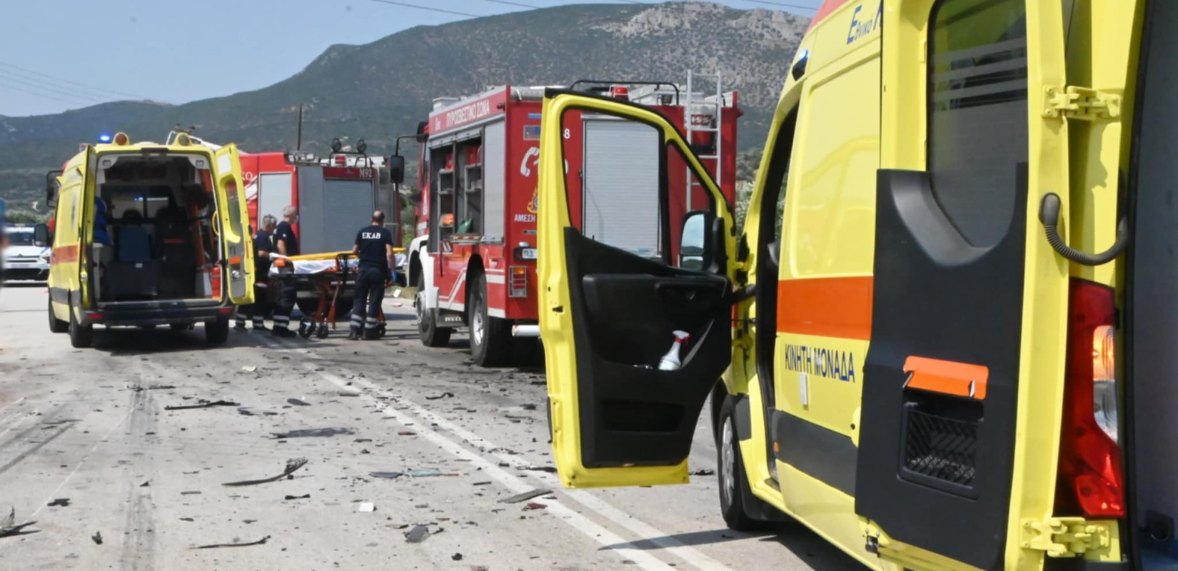 Χαλκιδική: Θανατηφόρο τροχαίο στην Επαρχιακή Οδό Σταυρού - Ολυμπιάδος: Νεκρός 56χρονος οδηγός