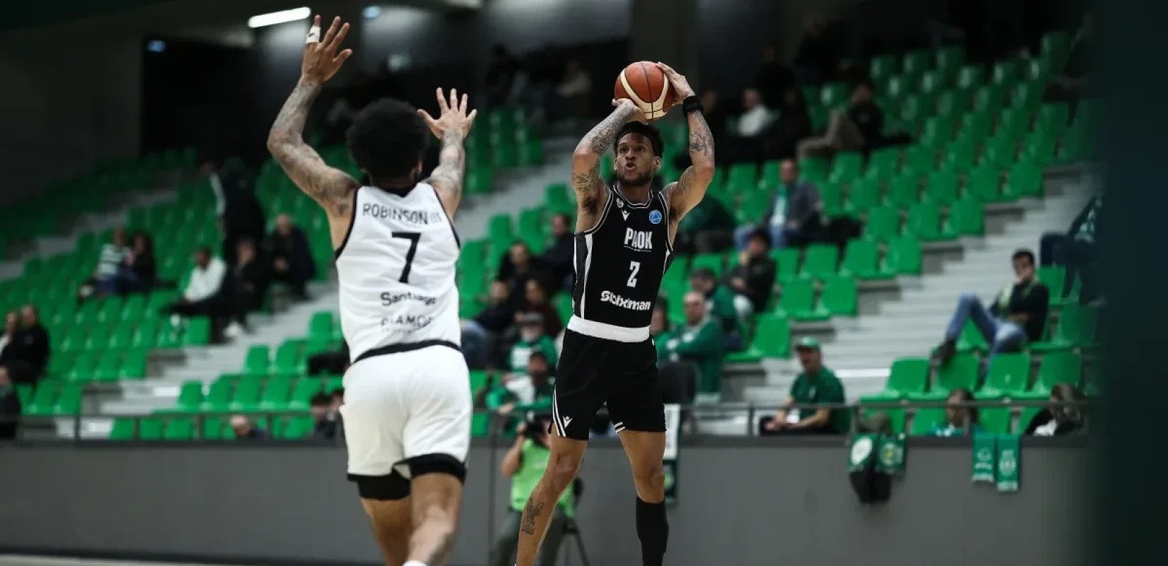 Μπάσκετ: Δύο στα δύο ο ΠΑΟΚ με νίκη επί της Σπόρτινγκ στην Πορτογαλία