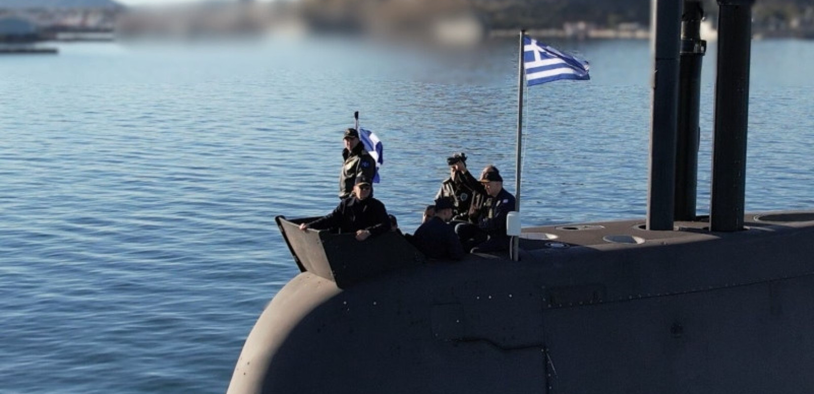 Ο Ν. Δένδιας παρακολούθησε βολή νέου τύπου τορπίλης  από το υποβρύχιο «Πιπίνος»