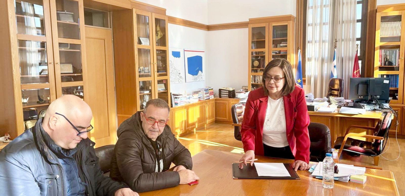 Δήμος Καλαμαριάς και «Ηρακλής ΣΥΝ.ΠΕ» υπέγραψαν συμφωνία εξωδικαστικού συμβιβασμού για το αμαξοστάσιο του ΟΑΣΘ στον Φοίνικα