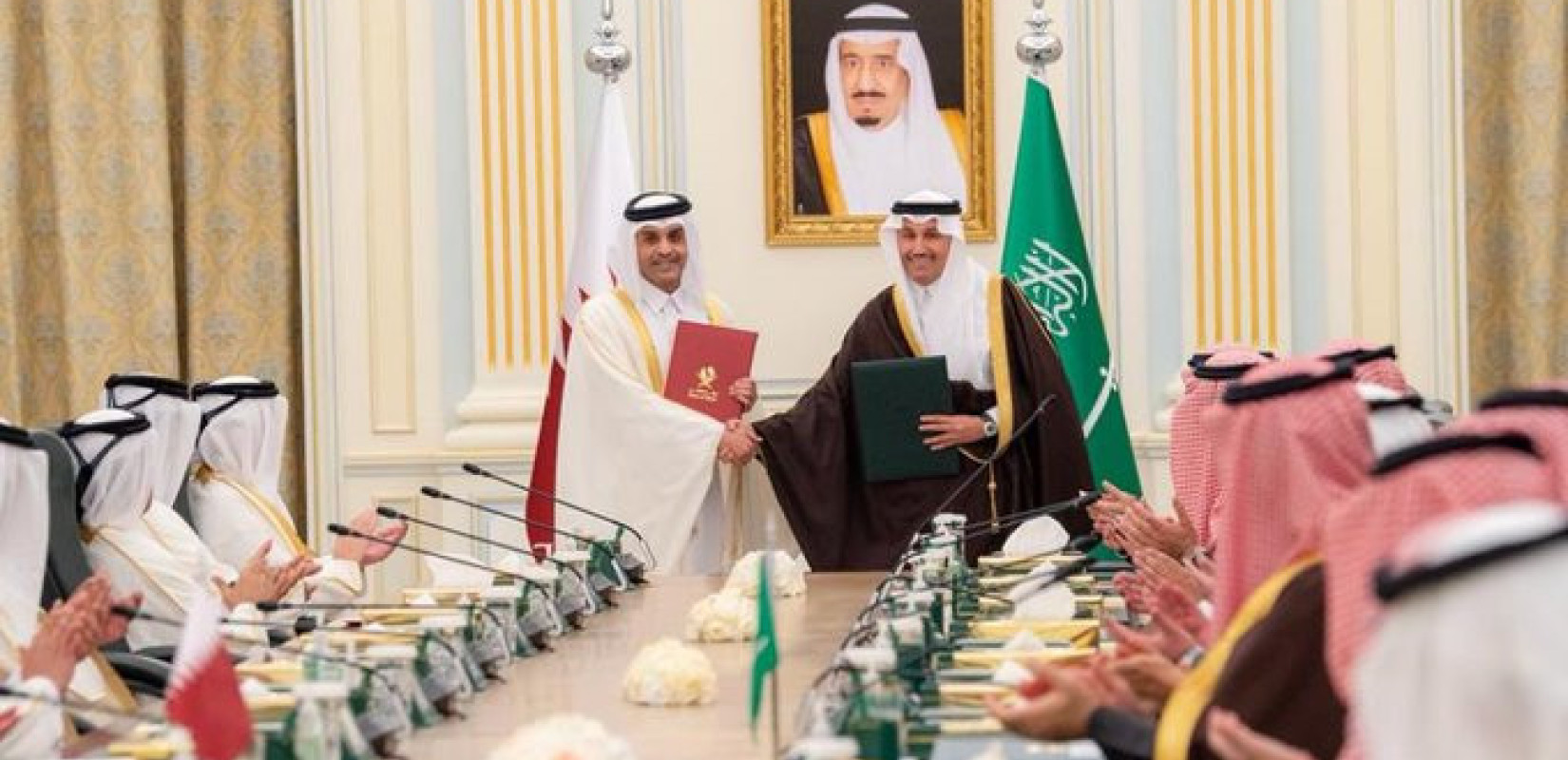 Υπογράφηκε συμφωνία για την κατασκευή σιδηροδρομικής γραμμής που θα συνδέει το Κατάρ με το Ριάντ