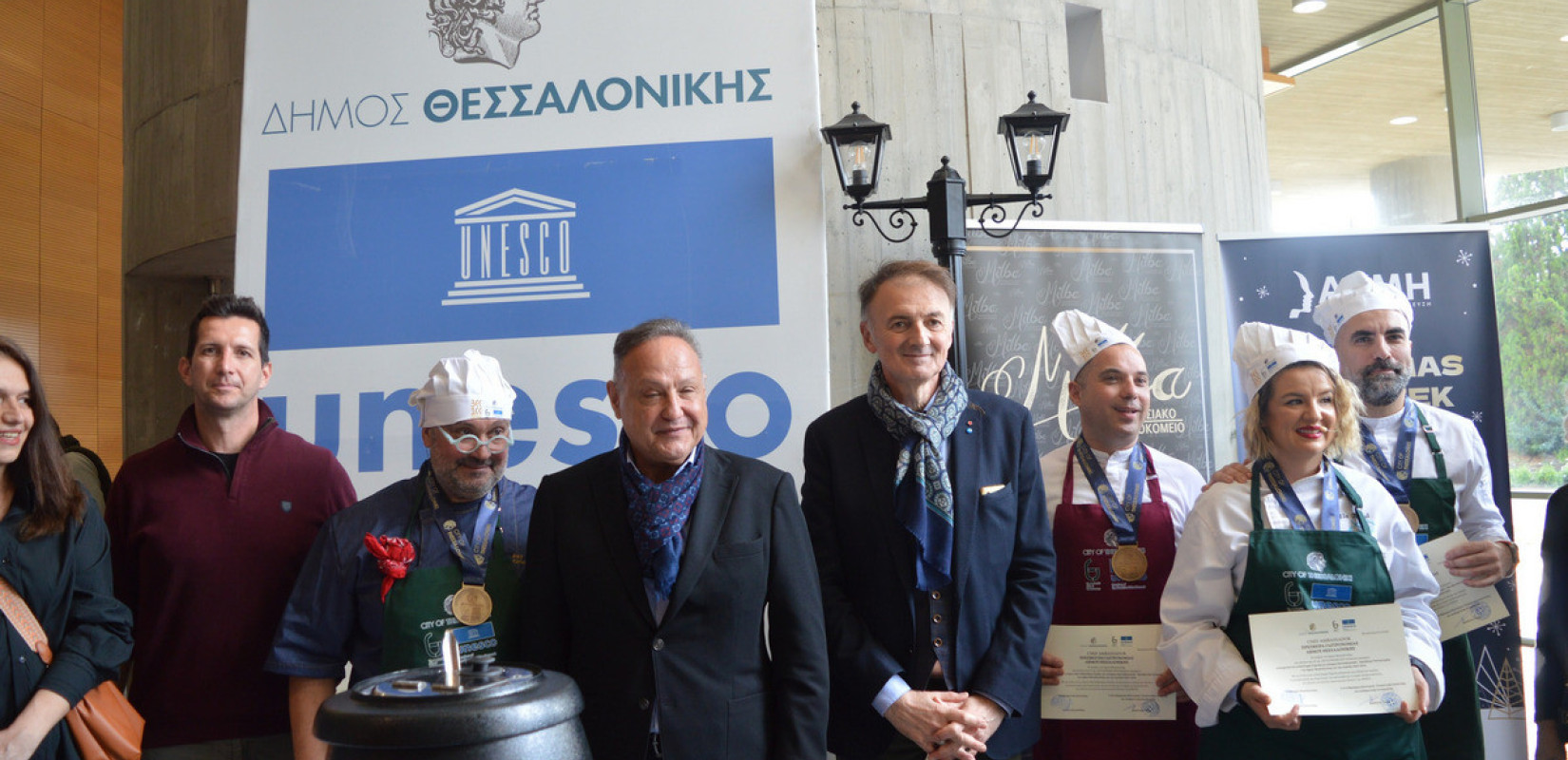 Ρεκόρ επισκεπτών στη Χριστουγεννιάτικη Γαστρονομική Αγορά στο Δημαρχείο Θεσσαλονίκης