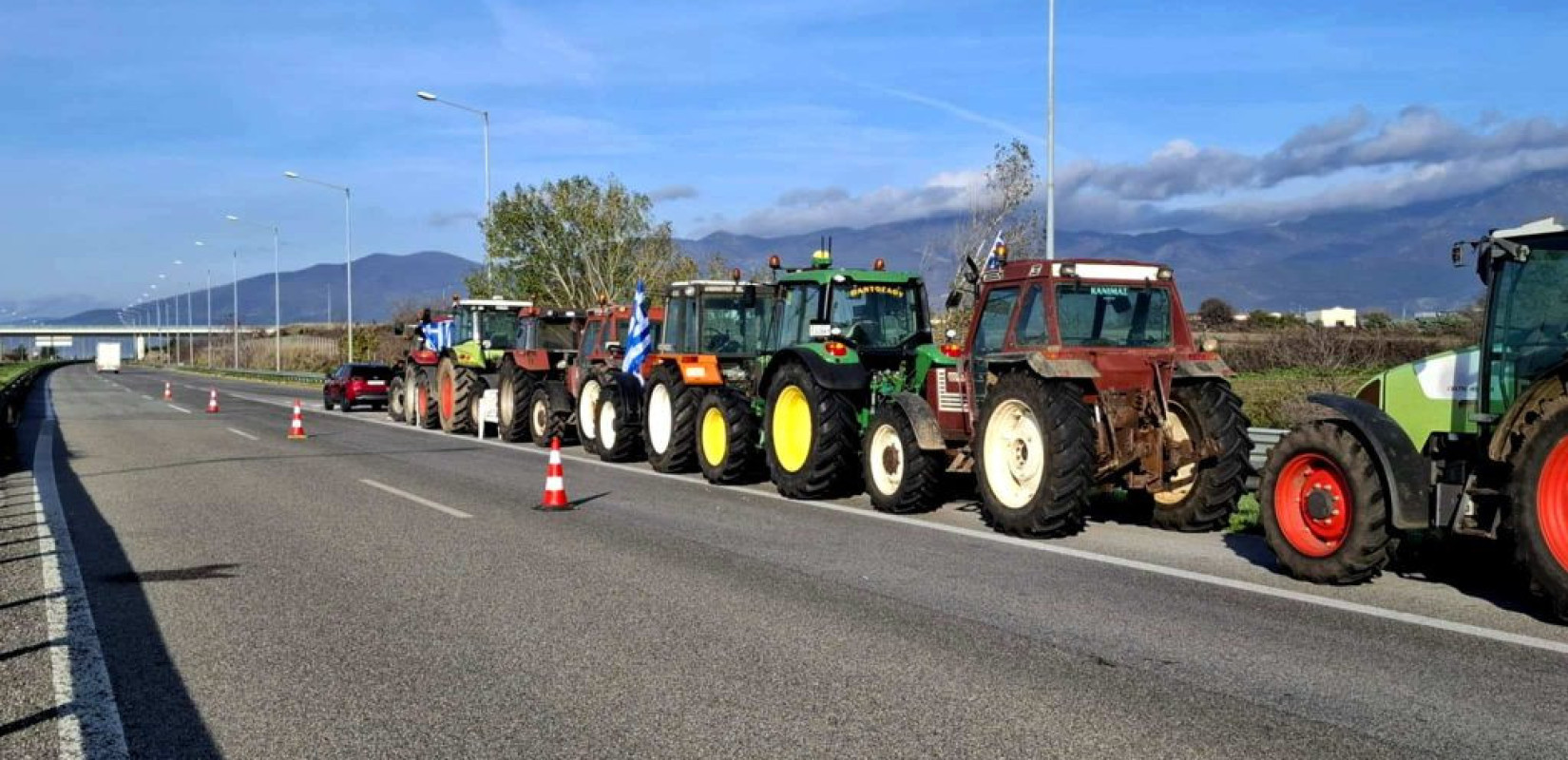 Ανοίγει η Εγνατία οδός στο μπλόκο Κομοτηνής από 23 έως 26 Δεκεμβρίου