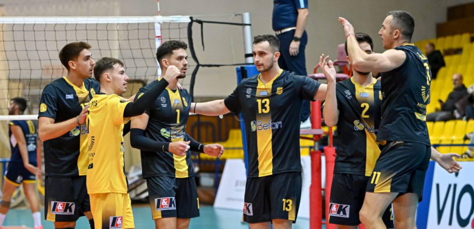 Βόλεϊ: Χριστούγεννα στην κορυφή θα κάνει ο Άρης