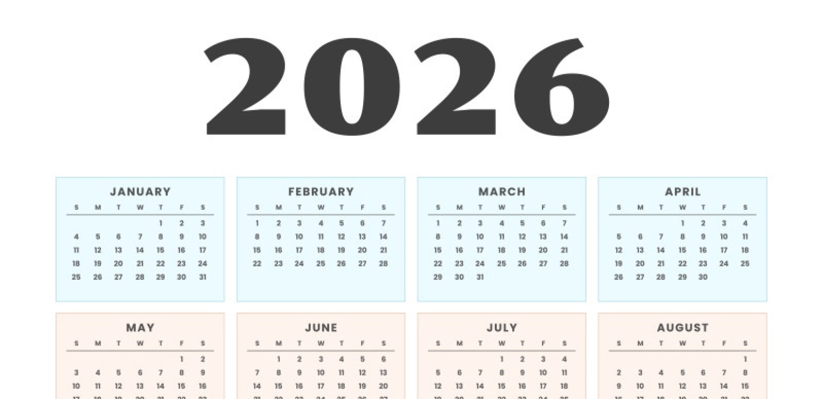 Αργίες 2026: Ποια είναι τα τριήμερα της νέας χρονιάς