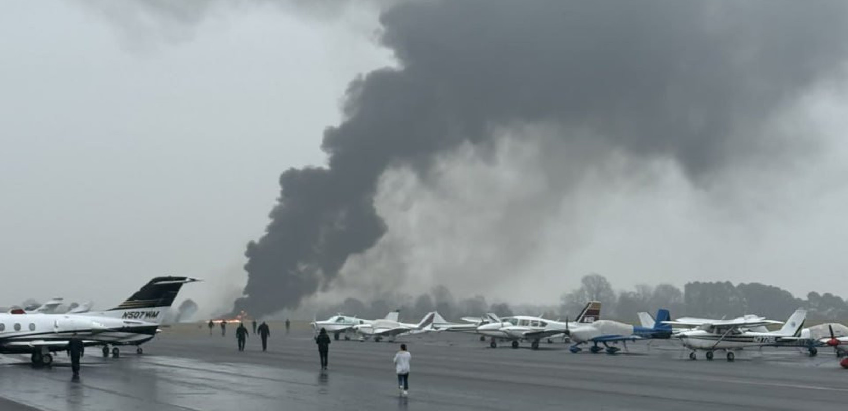 ΗΠΑ: Συντριβή αεροσκάφους σε αεροδρόμιο - Άγνωστος ο αριθμός των νεκρών (βίντεο)