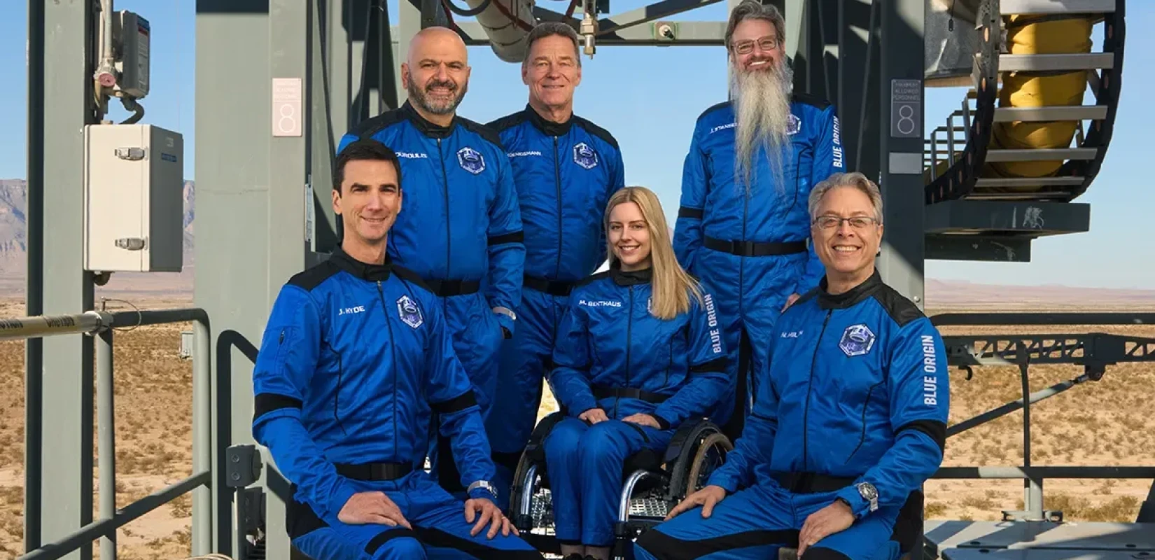 Πρώτη πτήση στο διάστημα για μια γυναίκα σε αναπηρικό αμαξίδιο