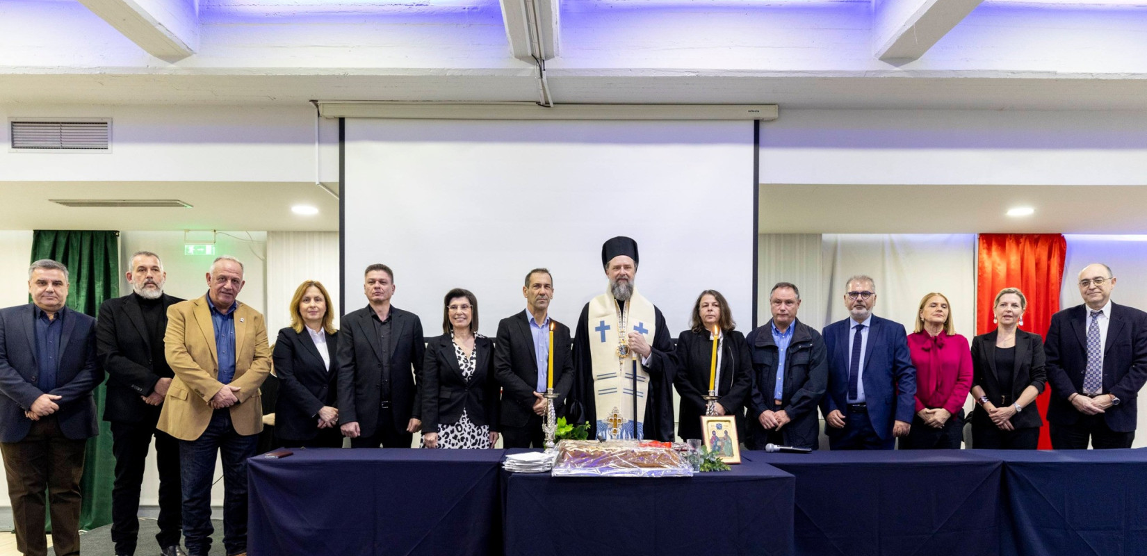 Θεσσαλονίκη: Η ΕΣΗΕΜ-Θ έκοψε την πρωτοχρονιάτικη πίτα της