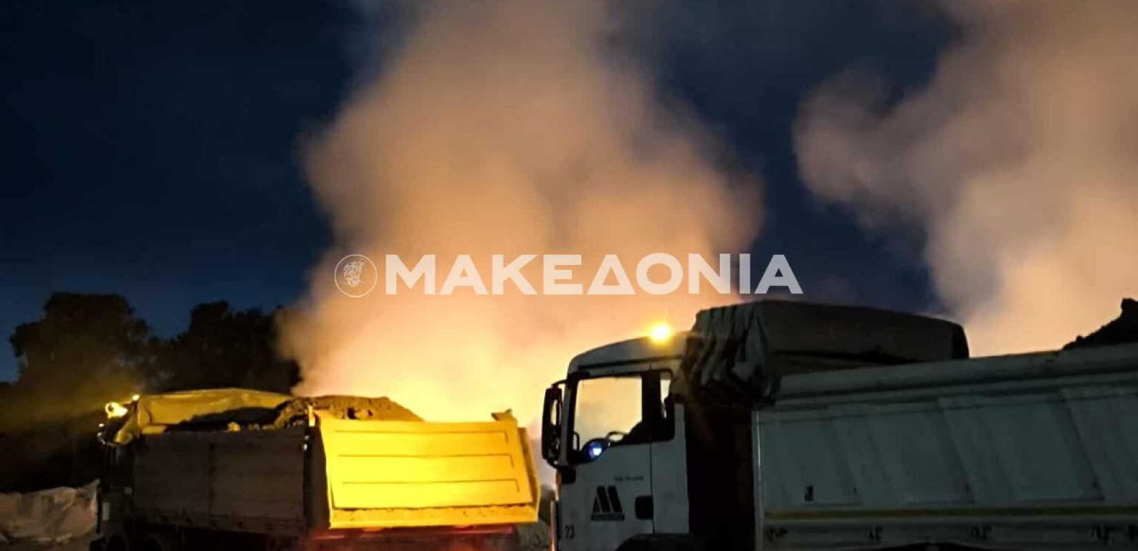 Θεσσαλονίκη: Έσβησε η φωτιά σε οικόπεδο με απορρίμματα στη Μίκρα