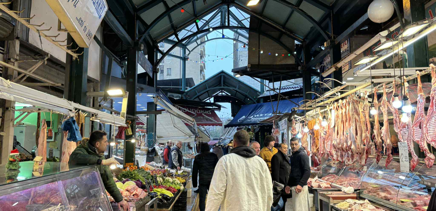 Καπάνι: Ψώνια «τελευταίας στιγμής» στην αγορά της Θεσσαλονίκης, για το γιορτινό τραπέζι - Οι τιμές σε βασικά είδη (βίντεο)