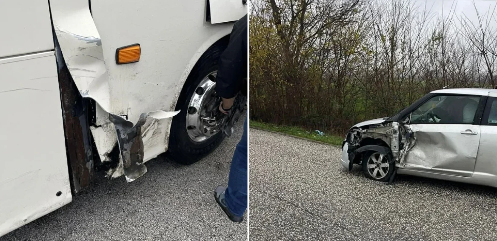 Καρδίτσα: ΚΤΕΛ συγκρούστηκε με IX στο Μουζάκι - Δείτε φωτογραφίες