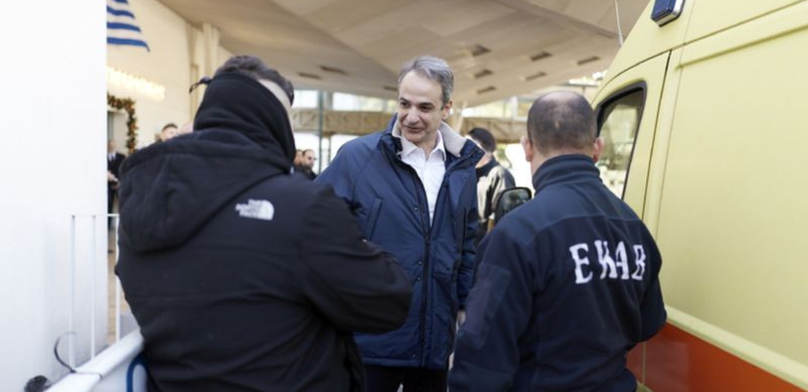 Το ΓΝΑ «Γεώργιος Γεννηματάς» επισκέφθηκε ο Κυριάκος Μητσοτάκης