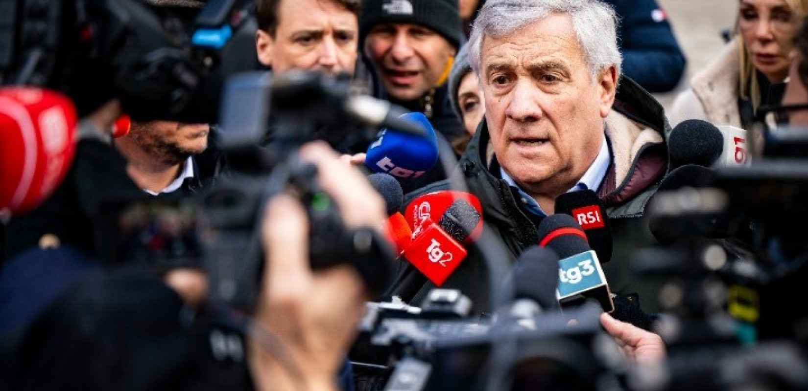 Κραν Μοντανά: Ο Ιταλός υπουργός Εξωτεριικών Ταγιάνι στο σημείο της τραγωδίας