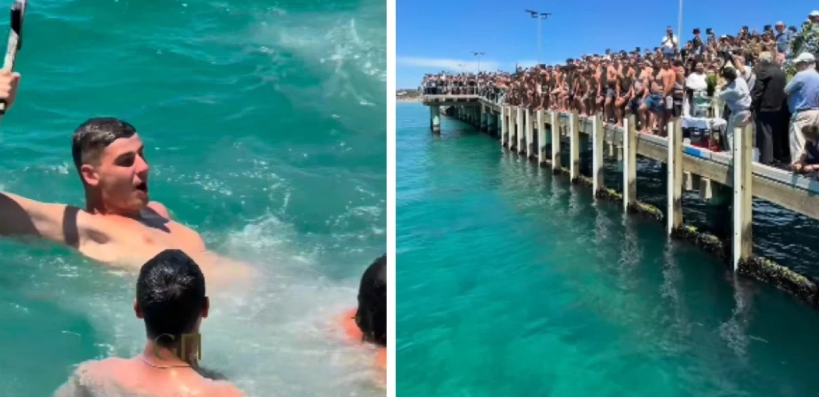 Θεοφάνεια στη Μελβούρνη: Ενας 18χρονος από τη Ρόδο έπιασε το σταυρό