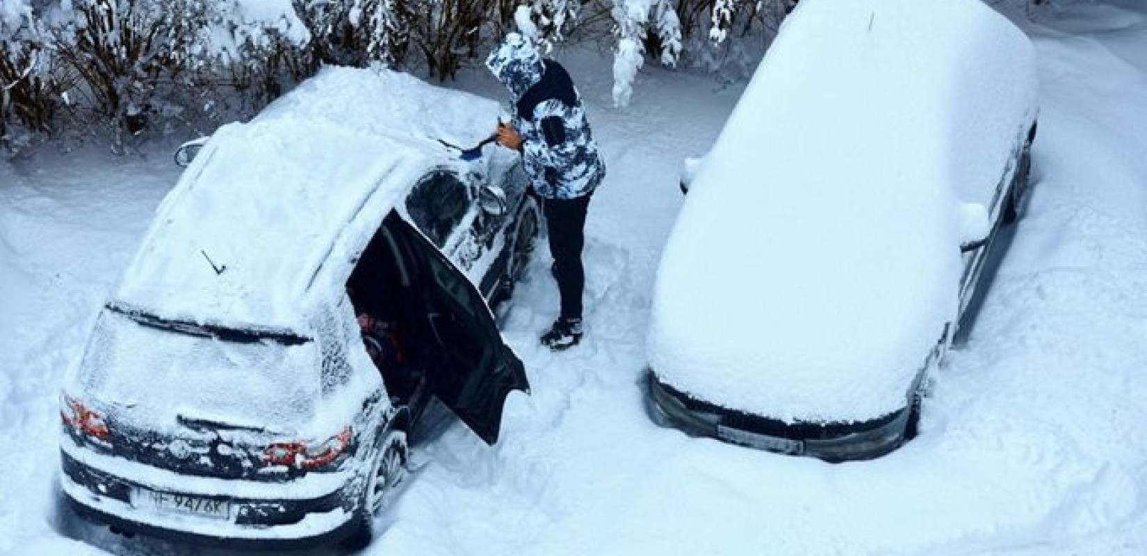 Πολωνία: Ουρές χιλιομέτρων σχημάτισαν αυτοκίνητα λόγω της πυκνής χιονόπτωσης