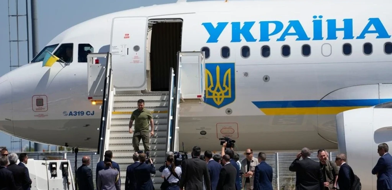 Έφτασε στο Μαϊάμι ο Βολοντιμίρ Ζελένσκι για τη συνάντηση με τον Τράμπ