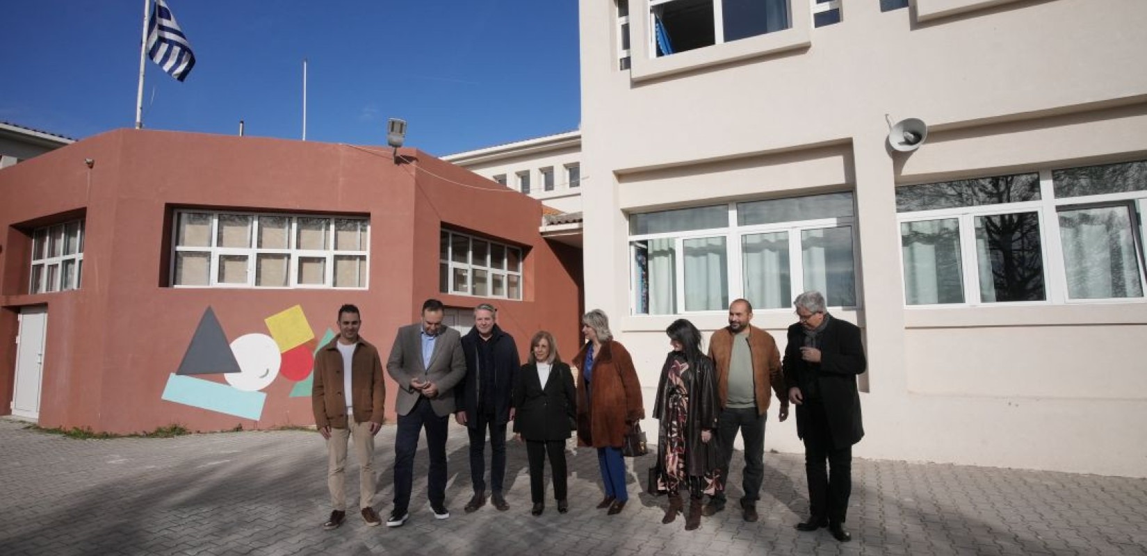 Χαλκιδική: Η Αθηνά Αηδονά στο ενεργειακά αναβαθμισμένο με πόρους του ΕΣΠΑ Δημοτικό Σχολείο Ορμύλιας