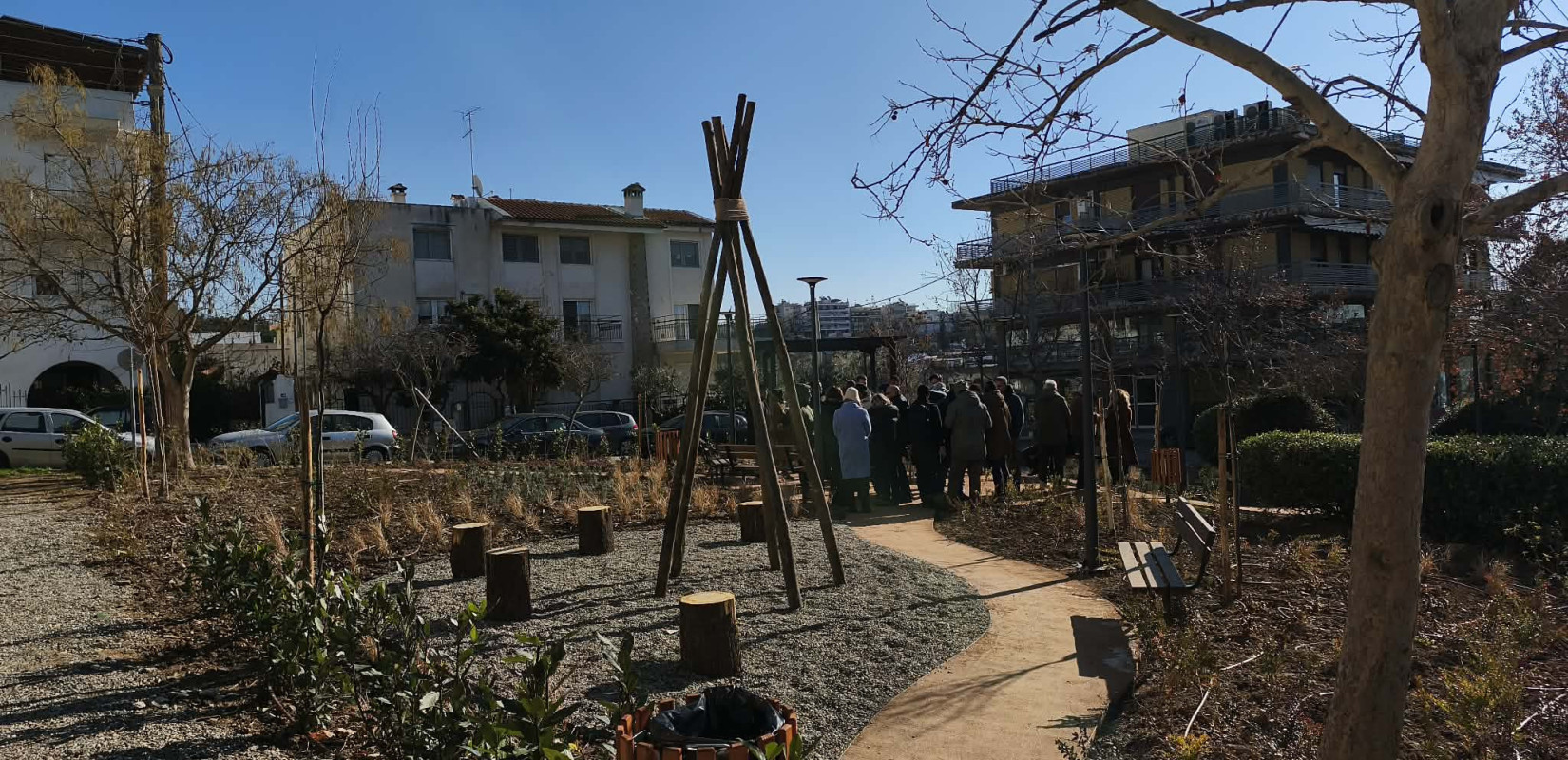 Θεσσαλονίκη: Παραδόθηκαν τρία νέα πάρκα τσέπης - Δείτε βίντεο και φωτογραφίες