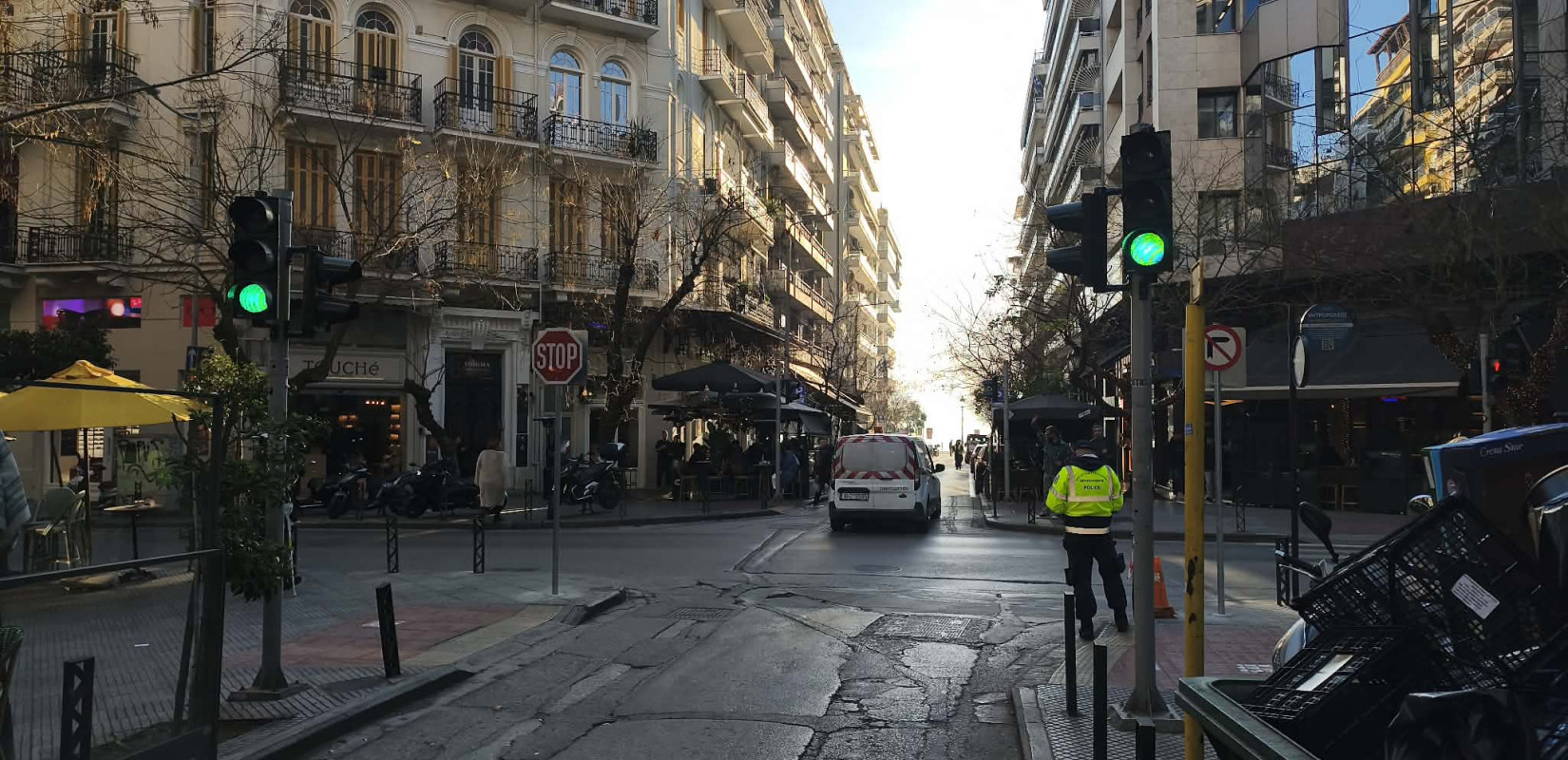 Θεσσαλονίκη: Αντιδρομήθηκε η Καρόλου Ντηλ - Τι αλλάζει στην κυκλοφορία της πόλης (βίντεο)