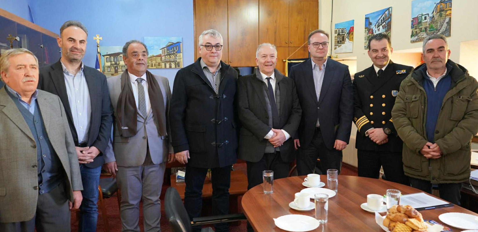 Χαλκιδική: Ο υφυπουργός Ναυτιλίας στον Δήμο Αριστοτέλη