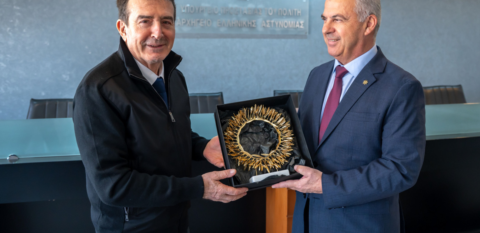 Συνάντηση Μ. Χρυσοχοΐδη με τον Κύπριο Υπουργό Δικαιοσύνης και Δημόσιας Τάξης – Κύπριοι αστυνομικοί θα φοιτούν στη Σχολή Αξιωματικών της ΕΛΑΣ