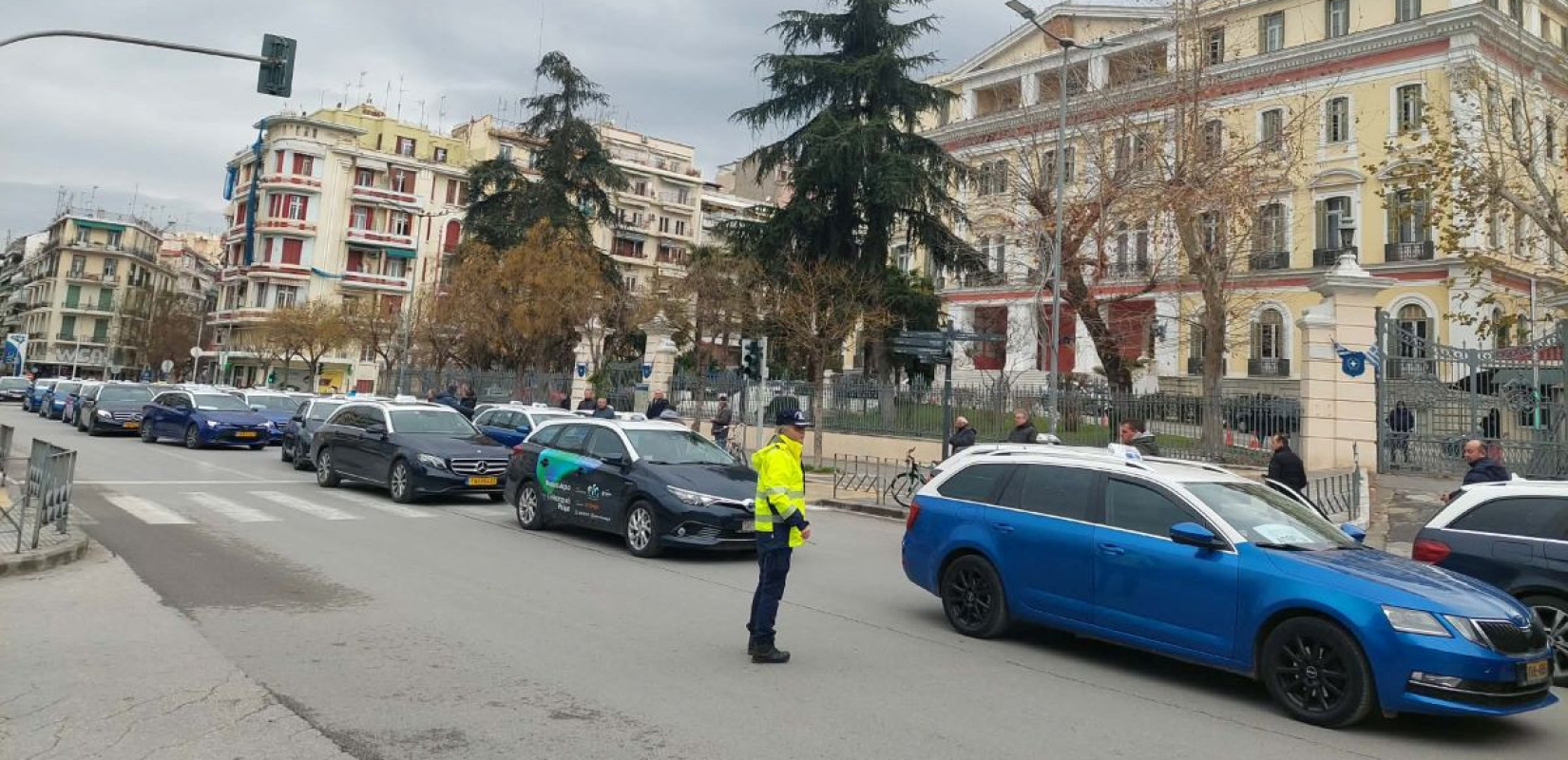 Θεσσαλονίκη: «Χειρόφρενο» από τα ταξί την Τετάρτη και την Πέμπτη