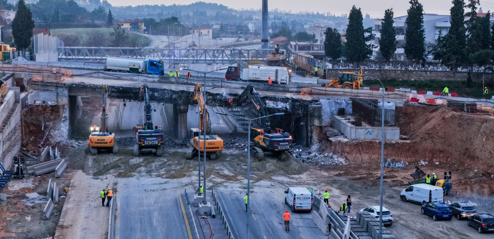 FlyOver: Κατεδαφίζεται η γέφυρα Αγίου Παύλου - Κλειστός ο Περιφερειακός για δύο ημέρες