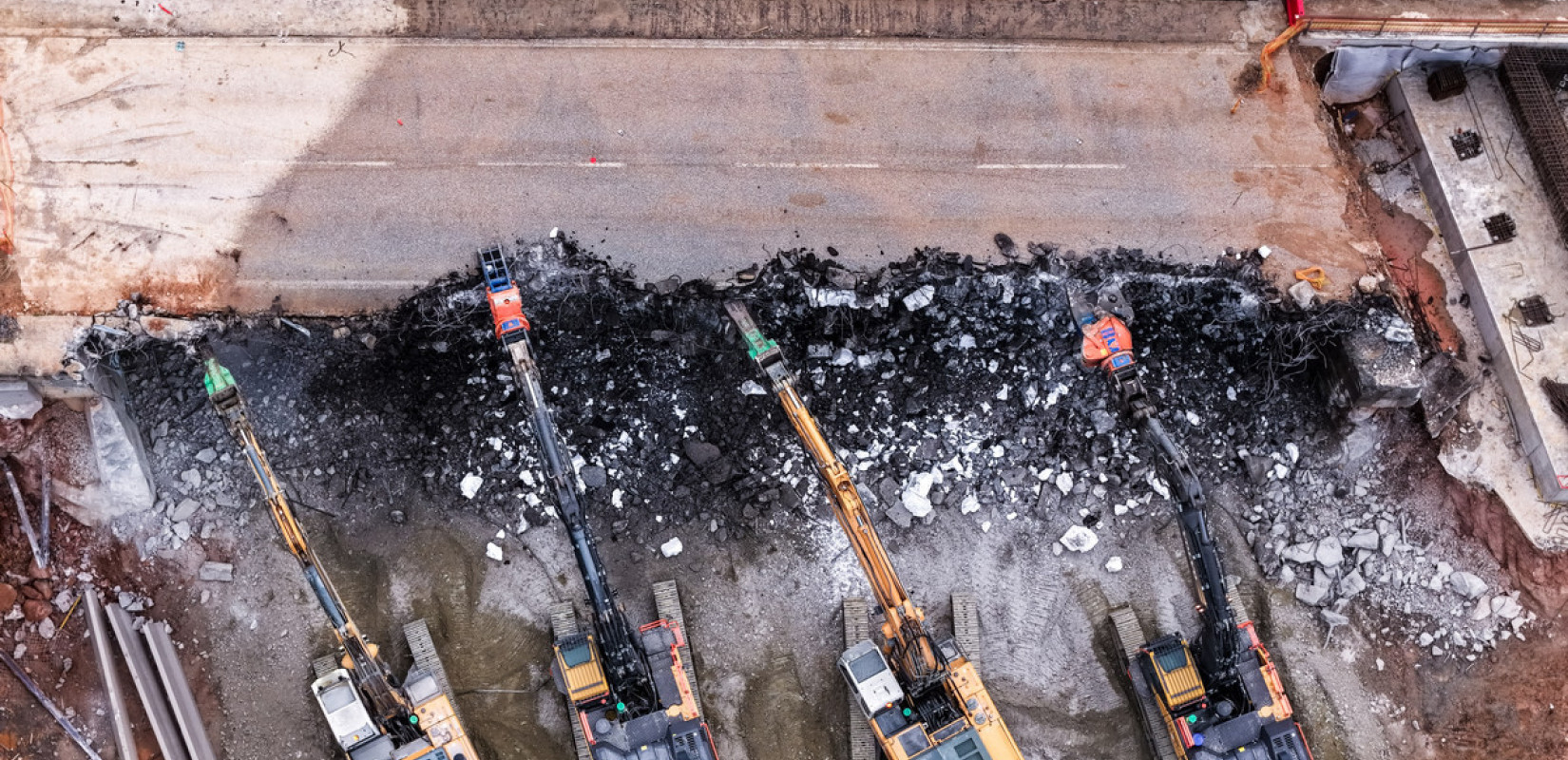 Flyover: Σε εξέλιξη οι εργασίες κατεδάφισης της γέφυρας Πανοράματος - Εντυπωσιακές εικόνες